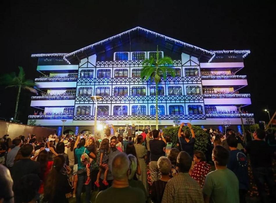 Quartos Proximos A Oktoberfest, Em Blumenau Bagian luar foto